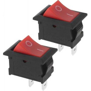 2pcs circuit trimmer interrupteur d'arrêt 2 broches marche-arrêt interrupteur 42294300203 compatible avec les accessoires de tondeuse à gazon Stihl FS38 FS45 FS46 FS55 - Neuf
