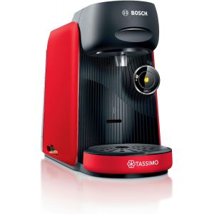 ChenQuanSarl-Machine À Café, Distributeur Multi-Boissons Tassimo Finesse, Tas16B3, Jusqu'À 70 Boissons C s, Intensityboost, Intellibrew, Rouge Intense - Neuf