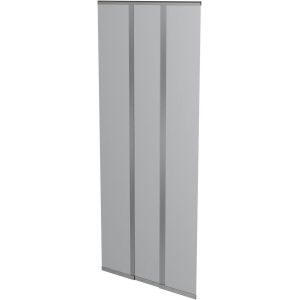 Moustiquaire PLUS Rideau de porte Easy Moustiquaire à lamelles pouvant être raccourcie individuellement, 95 x 220 cm, anthracite - Neuf