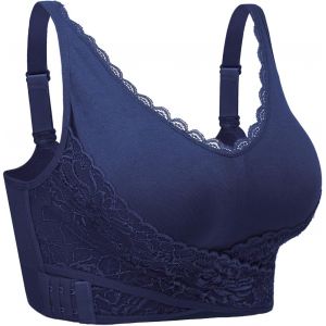 Soutien Gorge Sans Armature Soutien-Gorge De Sport En Dentelle Lingerie Femme Push Up Brassiere Sport Femme Sans Couture Confortable Pour Quotidien Sport Yoga M-3xl - Neuf