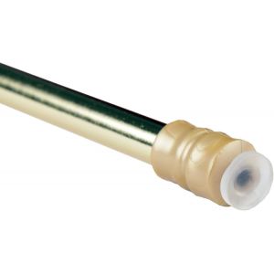 Tringle &agrave; rideaux (Or) sans per&ccedil;age,installation facile,tringle escamotable pour serrage 80-120 cm - Neuf