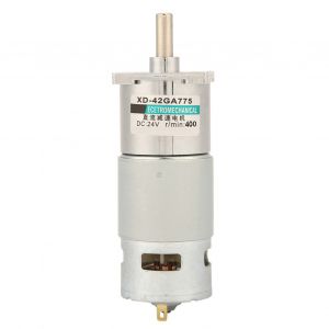 Micro-moteur a engrenages CC XD-42GA775, regulation de vitesse, sens horaire, antihoraire (400 tr/min, 24 V) - Neuf