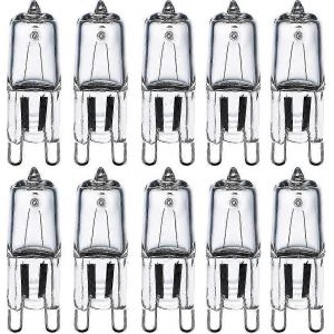 Ampoules Halogènes G9 28w (29w) 230v 2800k Blanc Chaud Dimmable,Ampoules Capsules G9 Pour Lustres,Appliques,Lampes De Table,Paquet De 10 - Neuf