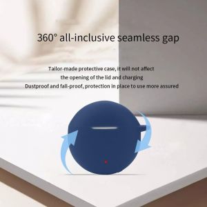 Housse En Silicone Pour &Eacute;couteurs Bluetooth Pour Honor Earbuds X5 Coque,Antichoc,Housse De Transport Compatible Honor Earbuds X5 &Eacute;couteur Bluetooth.Noir - Neuf