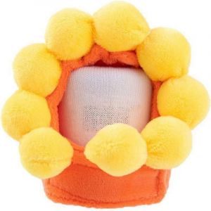 Couvre-Chef Pour Animaux De Compagnie,Couvre-Chef Pour Animaux De Compagnie Fleur De Soleil Avec Autocollant Magique,P Drôle - Neuf