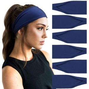 6 Pi&egrave;ces Bandeau Cheveux Pour Femme Yoga Courir Bandeaux Sport Entra&icirc;nement Bandeaux Mignon Accessoire - Neuf