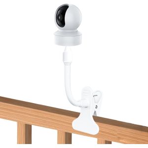 Kalanka-Support Pour Babyphone, Support De Moniteur Flexible Support De Cam&eacute;ra B&eacute;b&eacute; Universel Avec Connexion &Agrave; Vis 1/4, Support De Serrage S&eacute;curit&eacute; Sans Per&ccedil;age Pour B&eacute;b&eacute; Support Camera Vid&eacute;o - Neuf