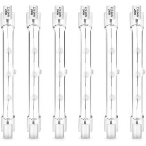 Kalanka-R7s Ampoule Halog&iquest;&iquest;Ne 118mm 200w , Dimmable, Ac220-240v 2000lm Blanc Chaud 2700k, R7s Lin&iquest;&iquest;Aire Ampoule Projecteur En Tungst&iquest;&iquest;Ne J118, Pour Spot De Travail, Pafonniers, Eclairage Paysage, Lot De - Neuf