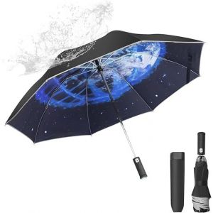 CLICKSELL-Parapluie De Voyage Modèle Voiture Résistant Au Vent Imperméable Parapluie De Golf Léger Portable Robuste Pliable - Neuf