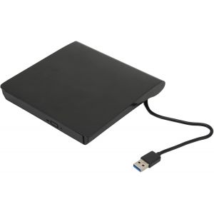 KALANKA-Boîtier de Lecteur de DVD ExterneUSB3.0 Haute Vitesse Mince pour Ordinateur de Bureau, Plug and Play, Compatible avecet - Neuf
