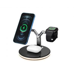 Chargeur Sans Fil Magsafe 3 En 1 En Forme De Y Pour T&eacute;l&eacute;phone, Apple Watch Et Airpods - Neuf