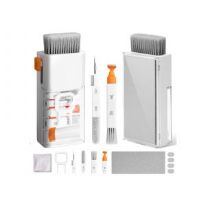 Kit de nettoyage 9 en 1 pour clavier et &eacute;cran avec extracteur de touches - Neuf