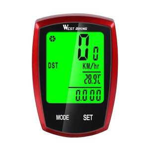 Compteur De Vélo Numérique Led Étanche Avec 22 Fonctions, Odomètre, Chronomètre Et Rétroéclairage Pour Des Performances Cyclistes Précises - Neuf