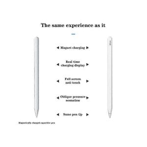 Stylet Rechargeable Avec Charge Magnétique Pour Ipad Samsung Huawei,Crayon Actif Pour Le Dessin D'écriture Manuscrite Sur Tablette - Neuf