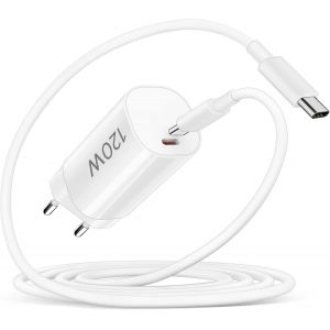 JGD-120W Chargeur Rapide avec C&acirc;ble USB C 1m pour Xiaomi Redmi Note 14 11 12 Pro+ 5G 13T 12T 11T Black Shark 5 4 POCO F4 GT F6, Chargeur Turbo pour Xiaomi 15 14 Ultra POCO F6 F7 X7 Pro Redmi Note 14S - Neuf