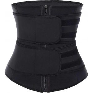 Ceinture Amincissante Double Fermeture &Eacute;clair Pour Femme, Id&eacute;ale Pour Le Sport Et L'entra&icirc;nement. - Neuf