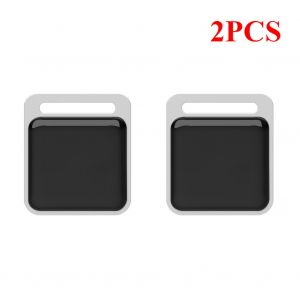 Mini traceur GPS sans fil,alarme Anti-perte,clé,sac pour enfant,portefeuille,recherche,application,enregistrement GPS- 2pcs black - Neuf