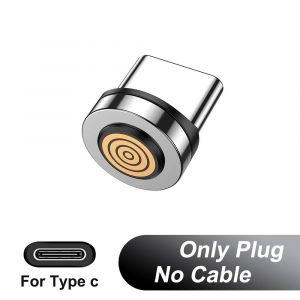Câble Magnétique De Type C 7 Broches 5a,Pour Xiaomi Poco Redmi,Fil De Charge Rapide Pour Iphone Ipad Samsung,Cordon De Données Micro Usb-1m-Only Plug For Type C - Neuf