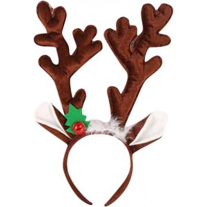 D&eacute;corations de no&euml;l pour B&eacute;b&eacute; Fille Coiffe &Eacute;lastique Bande de Cheveux N&eacute;on Homme Cravate&iquest;No&euml;l HeadbandChristmas couvre-chefs pour GirlsHair ClipsChristmas DecorationAntler Bandeau - Neuf