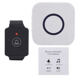 HJLIAN Appel d'urgence intelligent sans fil portable pour personnes agees et patients (WL-SA5) (prise americaine 30-260 V) - Neuf