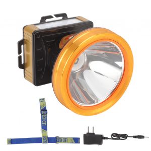 Lampe Frontale A Led, Lumiere Puissante, Super Lumineuse, Pour L'exterieur, Rechargeable, Ideale Pour La Peche De Nuit Ou Les Mineurs, 100 V A 240 V (Us) - Neuf