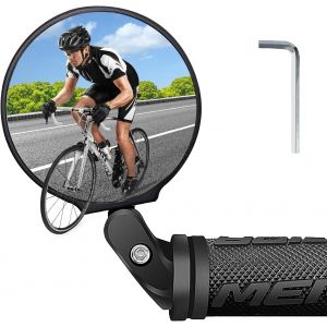Rétroviseur Vélo,Miroirs De Vélo,360° Réglable Haute Définition Rétroviseur,Retroviseur Velo Guidon Pour Le Vélo De Route De Montagne Moto Bicyclette - Neuf