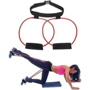 Ceinture Booty Band Pour Femmes - Ceinture De Taille Musculaire Bande De Résistance - Boucle D'entraînement Réglable Ladies El - Neuf