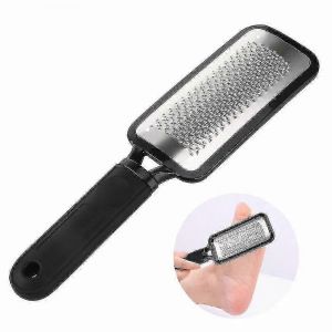 Grande Pédicure Professionnelle Lime Peau Lime Pied Grattoir Râpe Acier Inoxydable|Râpes À Pied (Noir) - Neuf