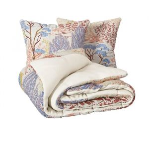 Housse De Couette + 2 Taies 240 X 220 Cm Foret D'ete - Neuf