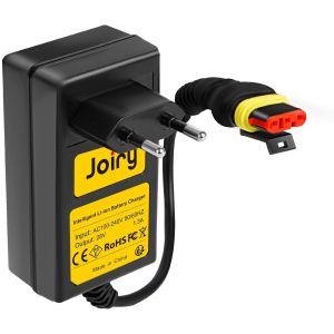 MEVRONISSHOP-28V Chargeur de Batterie Compatible avec Husqvarna Automower 105 305 310 315X 405X 415X 420 430X 2016-2022, Chargeur pour Gardena 2016+/Sileno 2018+/Robotic McCulloch Rob R600 - Neuf