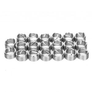20Pcs Filetage Réparation Manchon Douille Vis Acier Inoxydable Fil Filetage Insert M12 x 1.51D - Neuf
