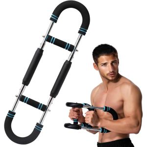 Checarzhn--No1-Twister Arm Trainer, Équipement D'entraînement De Poitrine Réglable, Entraîneur De Force Des Bras Amovible, Résistance À Ressort Portable, Équipement De Fitness À Domicile Pour Débutan - Neuf