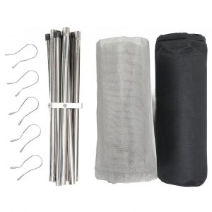 Foyer Portatif En Maille, Support En Acier Inoxydable, Grille De Barbecue Pliable Pour Le Camping En Plein Air - Neuf
