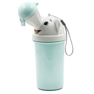 Chenquansarl-Pot Portable Pour B&eacute;b&eacute; - Urinoir D'urgence Pour Gar&ccedil;ons Et Filles - &Eacute;chelle D'urinoir De Voyage Pour Le Camping, La Voiture, Les Embouteillages - Bleu Clair (Pour Gar&ccedil;on) - Neuf