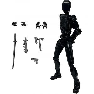 Mannequin articule mobile et metamorphe 2.0 imprime en 3D, 13 actions - Neuf