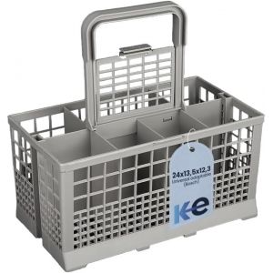 Panier de Lave-Vaisselle pour Couverts Universels &Eacute;gouttoir &agrave; Couverts pour Lave-Vaisselle Compatible avec Tous les Mod&egrave;les de Mesures 240x135x123mm - Neuf