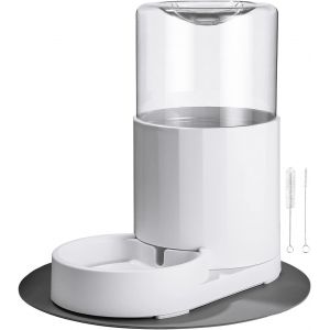 Yemaesre-Distributeur Eau Chat Chien 2.5 L Distributeur Eau Chat / Chien Automatique, Fontaine A Eau Chat Sans Fil, Breuvoirs Distributeur D'eau Gravitaire Grande Capacité Avec Napperon - Neuf