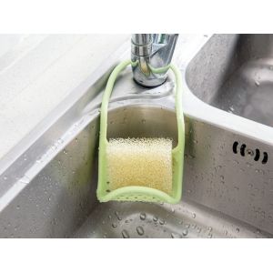 Porte-&Eacute;ponge Vert, &Eacute;gouttoir Pour &Eacute;vier, Lot De 3 - Neuf