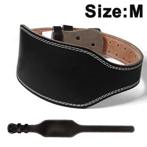 Ceinture D'halt&eacute;rophilie Rembourr&eacute;e En Cuir De Qualit&eacute; Sup&eacute;rieure - Soutien Lombaire Durable Pour Le Fitness, La Musculation Et Le Cross-Training - Tailles Et Couleurs R&eacute;glables - Neuf