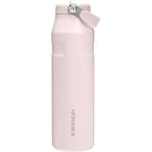 Flip Straw 2.0 Gourde Isotherme Avec Paille 1.06l - 15 Heures Froide - 3 Jours Glac&eacute;e - Acier Inoxydable - Sans Bpa - Etanche - Lavable Au Lave-Vaisselle Thermos - Rose Quartz[Que9270178] - Neuf