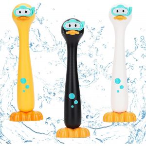 KAL-Jouet De Plongée, 3Pcs Jeux De Piscine Pour Enfant, Jeux Piscine Enfant, Anneaux De Plongée, Jouets De Natation Pour Piscine De Plongée, Enfants L'Entraînement Sous-Ma, Jouet De Natation Pour Pis - Neuf