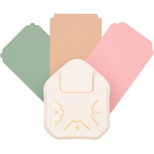 Chenquansarl-Perforatrice D'angle - Coin Décoratif - Arrondisseur D'angle 3 En 1 - Pour Projets Diy, Papier Scrapbooking, Plastique Fou, Bullet Journaling, Cartes De V?Ux, Étiquettes - Neuf