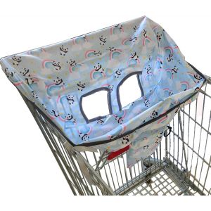 Housse De Chaise Haute Universelle B&eacute;b&eacute;, Protection Caddie Pour B&eacute;b&eacute;, Prot&egrave;ge Chariot Pour B&eacute;b&eacute;, Pour Les B&eacute;b&eacute;s Ou Tout-Petits (Motif De Panda) - Neuf