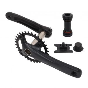 Pedalier De Velo De Montagne En Alliage D'aluminium, Resistant Aux Chocs, Leger, Creux, 32 Dents - Neuf