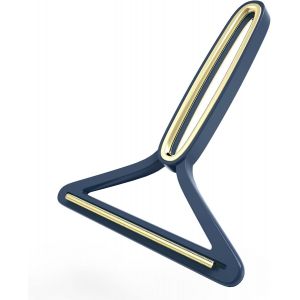 Brosse anti-poils pour animaux, rasoir manuel anti-bouloches, portable pour tapis, tapis de voiture, canapé, bleu - Neuf