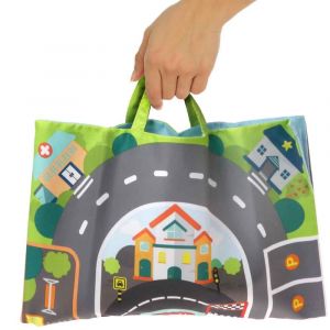 Circuit de voitures textile pour bebe KioKids - Neuf