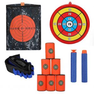 Pochette De Tir Sur Cible Sac De Rangement Kit De Balles Souples Pour Les Jeux D'armes À Feu - Neuf