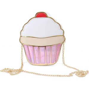 RFCBC-Mini Sac à BandoulièRe pour Filles Sacs à Main Sac à Main En Cuir Pu Cupcake Ice Cream Box Wallet Bag - Neuf