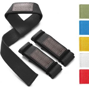 Lasso Sangle Musculation-[&Eacute;valu&eacute; &Agrave; 350 Kg/Neoprene 3mm-6mm]-Sangle De Tirage Pour L'halt&eacute;rophilie Gym Fitness Crossfit Poignet De Levage,Lifting Straps,Homme Femme.[K369] - Neuf