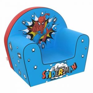 Fauteuil Spiderman En Mousse Avec Housse Amovible - Neuf